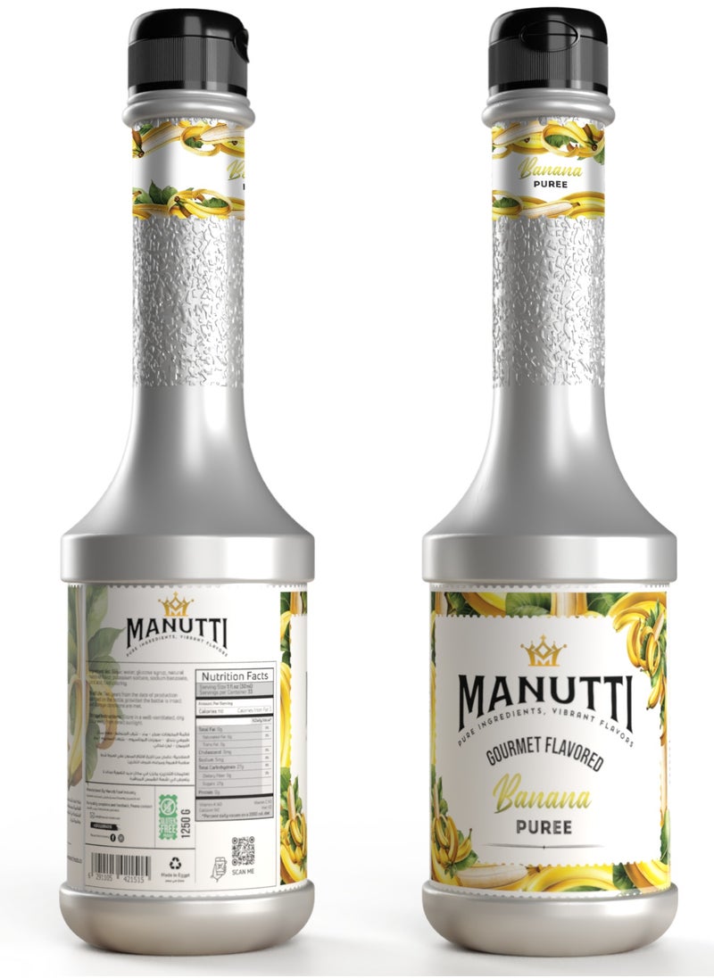 Manutti Banana Puree 1250GM  - Image 2