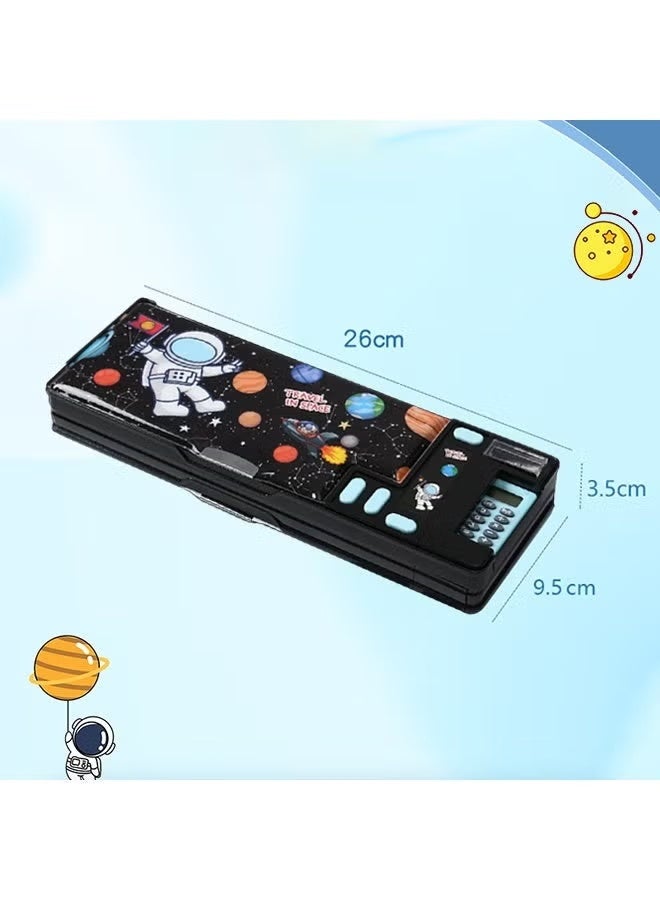 حقيبة أقلام متعددة الوظائف انبثاقية بنقوش فضائية رائد فضائي للأطفال - Image 2
