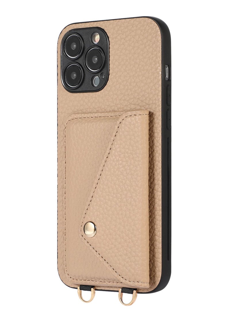 Back Cover Leather Protective Wallet Mobile Phone Case for iPhone