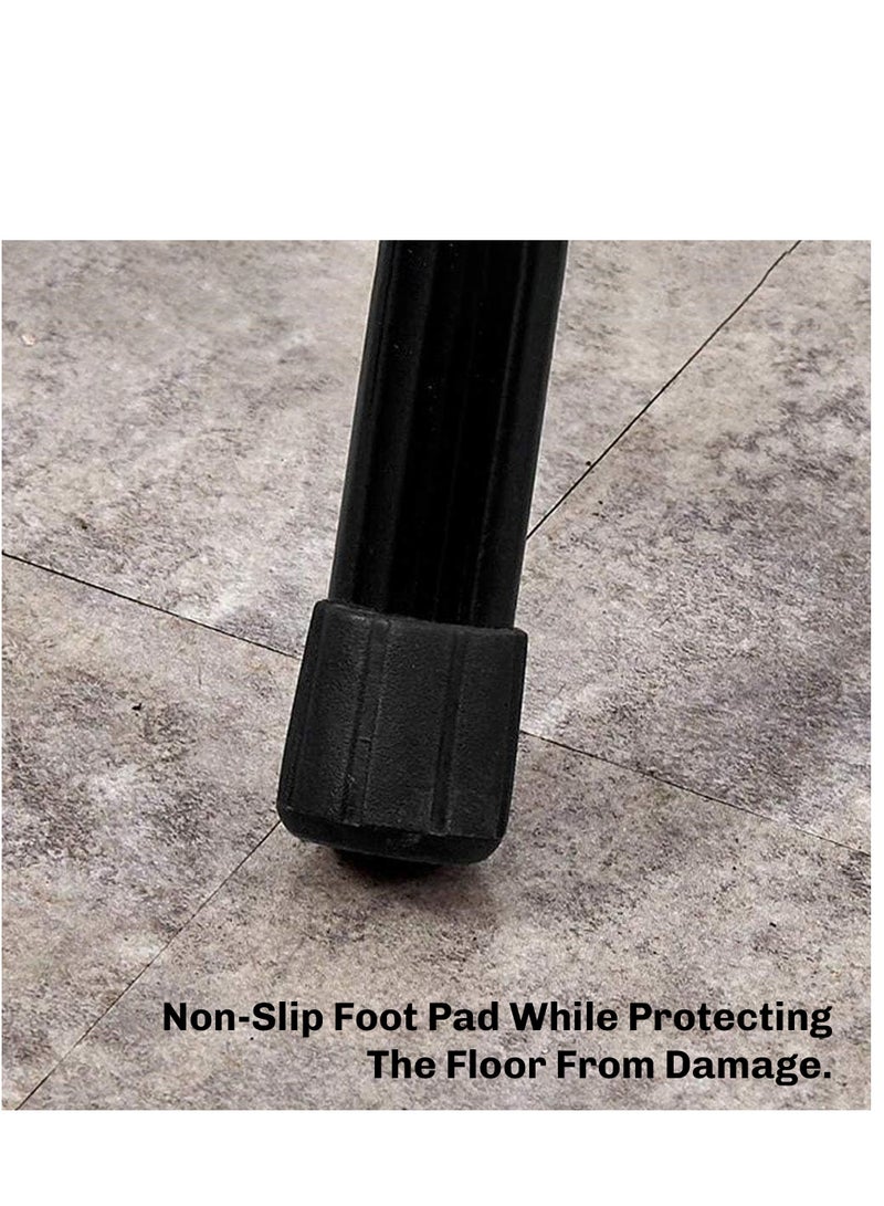 Bright Home Folding Stools Chair Mini Collapsible Chair Simple Bar Chair Dining Chair Portable Mini Stool Sturdy and Comfortable Folding Chair for Travel,  Garden, Camping(Red) - Image 5