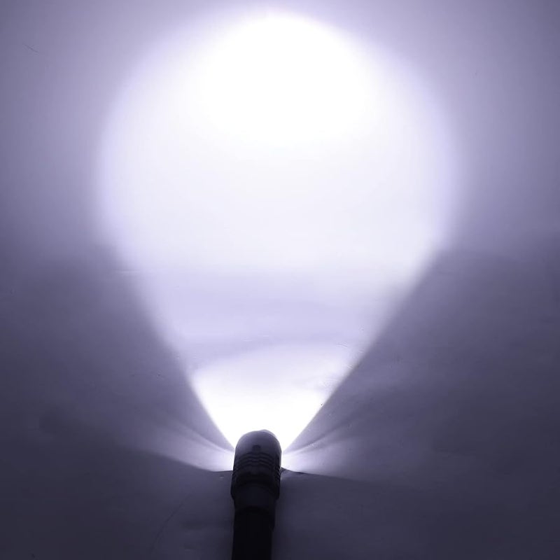 5000 لومن مصباح يدوي قابل لإعادة الشحن من سبائك الألومنيوم مع تكبير تلسكوبي للتخييم في الهواء الطوارئ الطارئة - Image 3