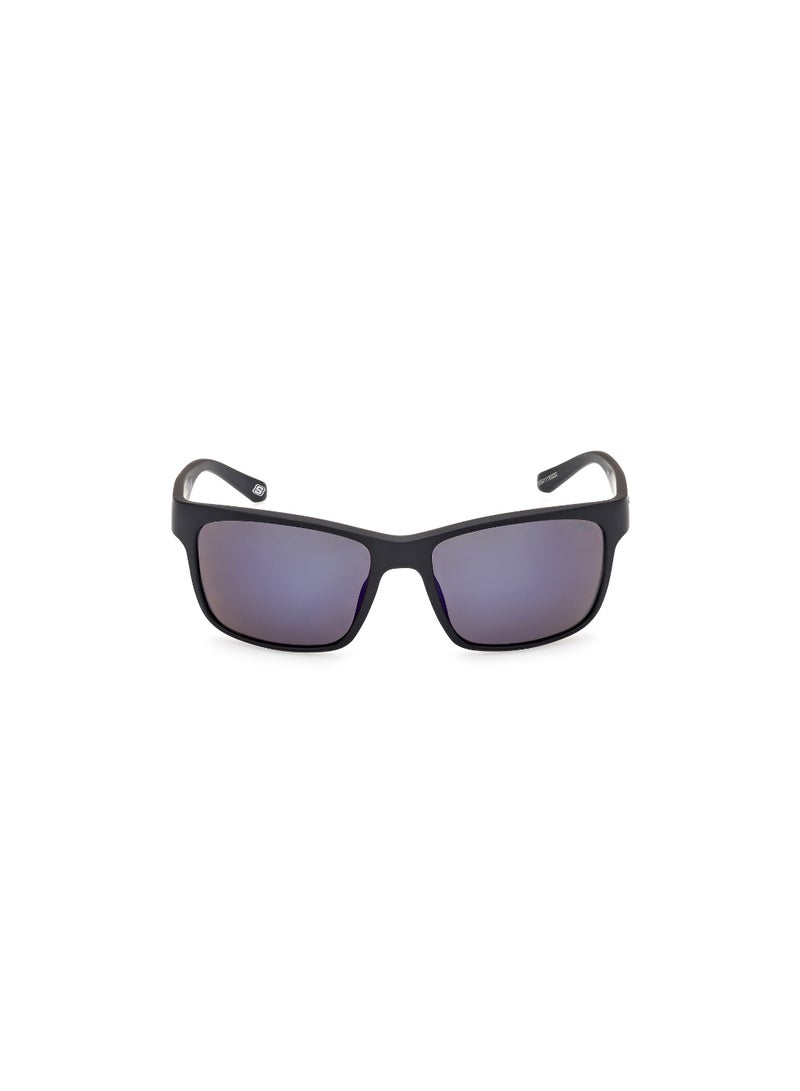 SKECHERS Plastic Square Full Rim Men Polarized Sunglass - Image 2