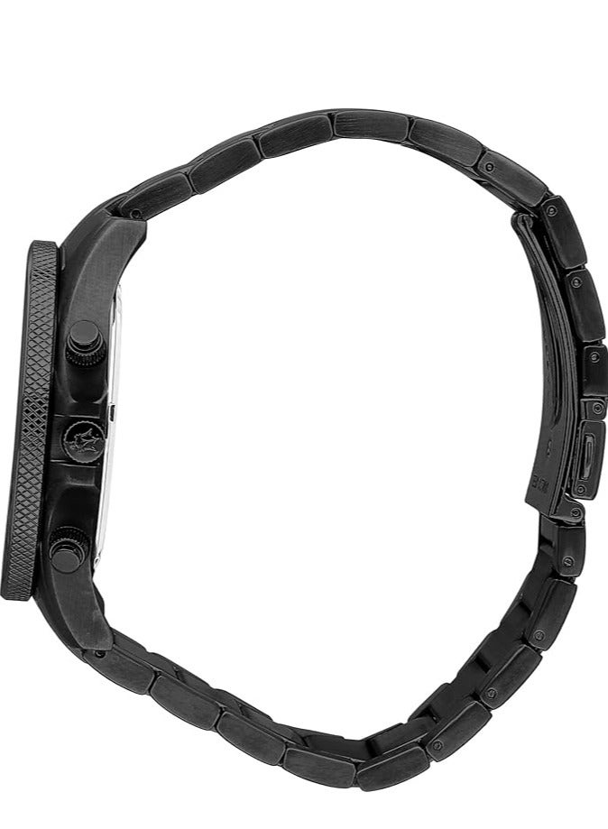 Maserati SFIDA Men's Watch, Chronograph, Quartz - R8873640011, Black/White, 44mm, Bracelet, Black/White, 44mm, Bracelet - Image 2