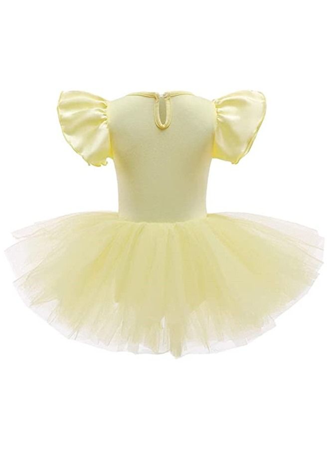 ISank Princess Ballet Tutu Dress Fancy Dance Wear Ballerina Costume Outfit Dancewear for Toddler & Little Girls  - Image 2