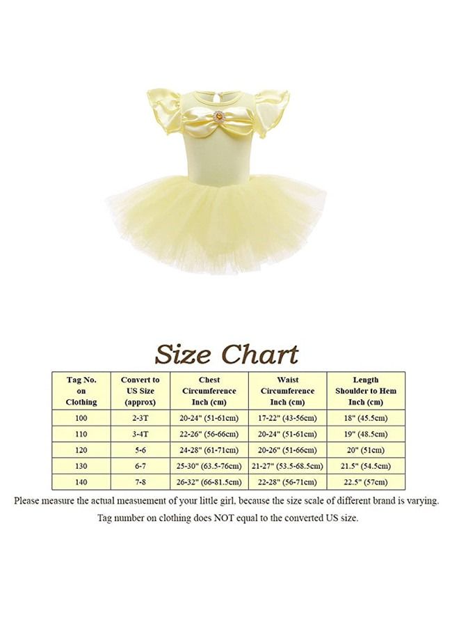 ISank Princess Ballet Tutu Dress Fancy Dance Wear Ballerina Costume Outfit Dancewear for Toddler & Little Girls  - Image 3