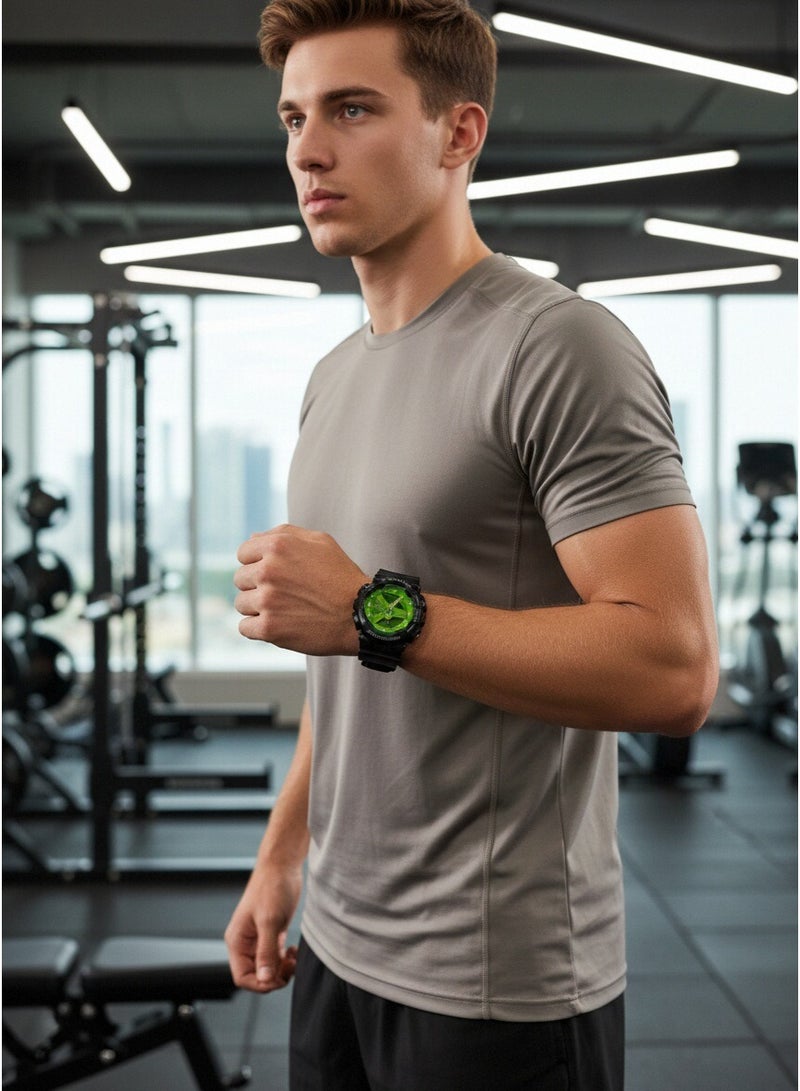 G-Technology Durable Waterproof Sports Analog-Digital Watch for Active Men and Women with Comfortable Strap - Image 2