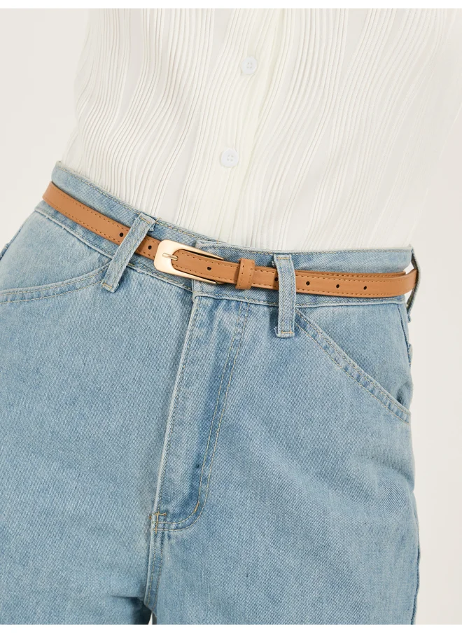 ستايلي Styli Stich Design Slim Belt