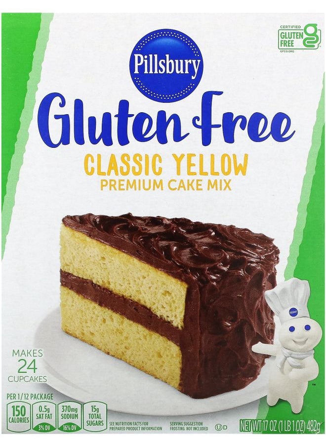 Classic Yellow Premium Cake Mix Gluten Free 17 oz (482 g) - pzsku/ZFEC6F8461FC505DCA012Z/45/_/1740571309/a342af07-d941-4570-8ebe-1845dcfba45b