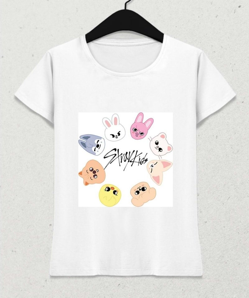 Hena Hena Skzoo Front and Back Printed Women's T-Shirt White - Size Xs  - Image 1