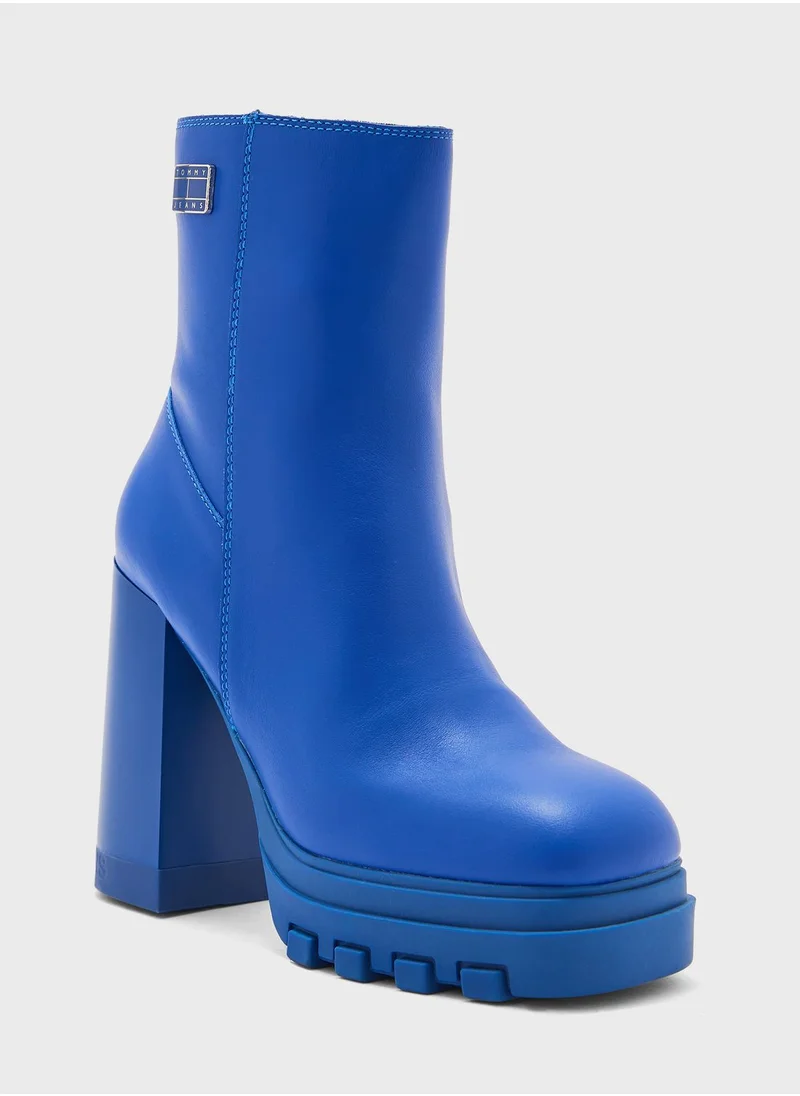 TOMMY HILFIGER High Heel Ankle Boots