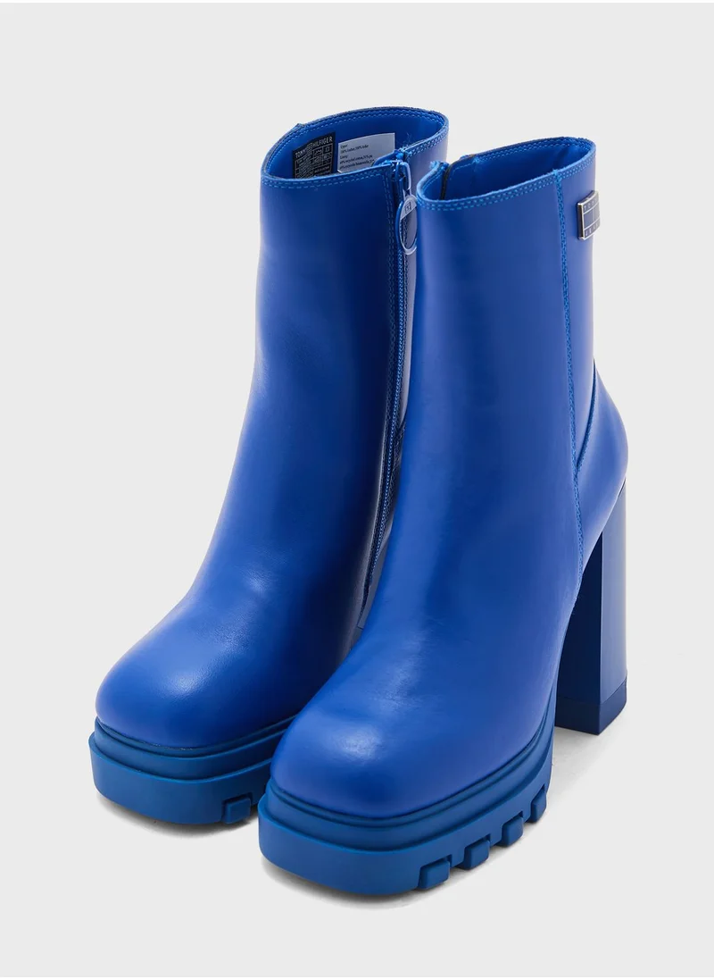 TOMMY HILFIGER High Heel Ankle Boots