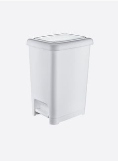 dunya Plastic Pedal Dustbin 15 Liter 225X305X393 MM  - Image 1