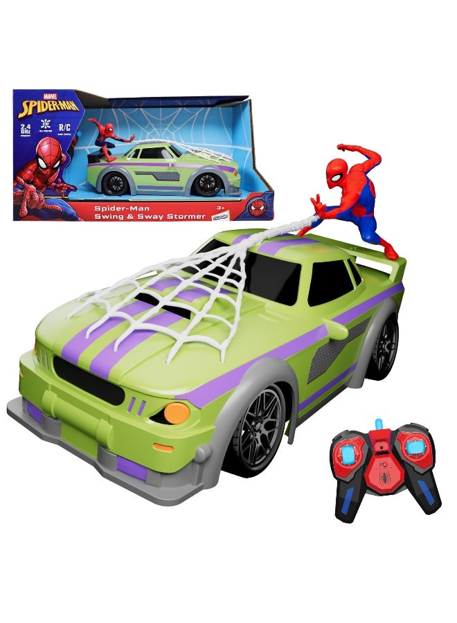 MARVEL Spider Man Swing & Sway Stormer | 2.4 GHz Frequency | Full Function | Age 3+ - Image 1