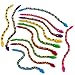 Playbees Wiggly Jointed Snakes Pack of 24 Wacky Fun and Educational Plastic Toys for Kids Learning Carnival Prize Party Favor Fidget Toy for Kids Gift Idea for Boys and Girls Educational Toys - Image 2