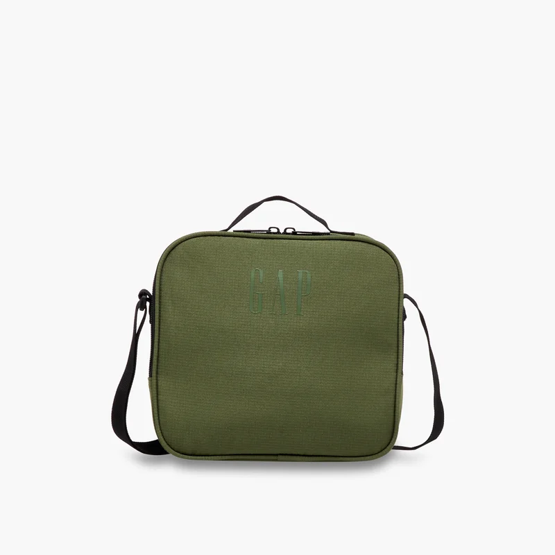 جاب Solid Lunch Bag in Olive Green for Kids