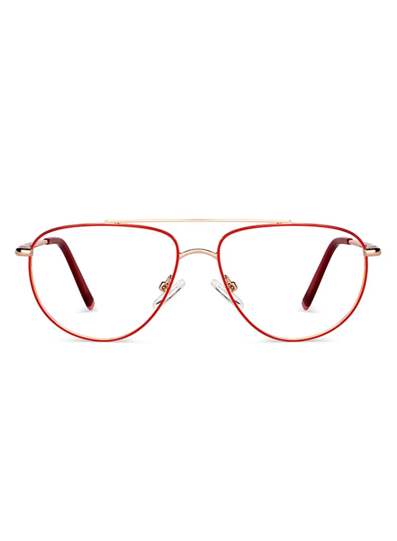 لينسكارت بلو LENSKART BLU | Zero Power Blue Cut Computer Glasses | Anti Glare, Lightweight & Blocks Harmful Rays | UV Protection Specs | Men & Women | Small | LB E14521