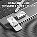 HIDEDC Breakthrough Fidget Slider Trackless Fidget Slider for Fancy Play EDC Fidget Toys Adults Stress Relief Toy Home Office Executive Desk Toys Gift for ADHDADDAutism Original Silver - Image 4