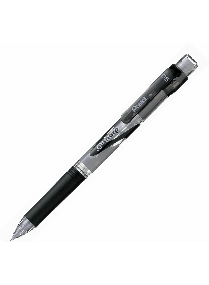 PentelÂ® e-Sharpâ„¢ Mechanical Pencils, 0.5 mm, 72% Recycled, Black, Pack Of 12 - Image 4