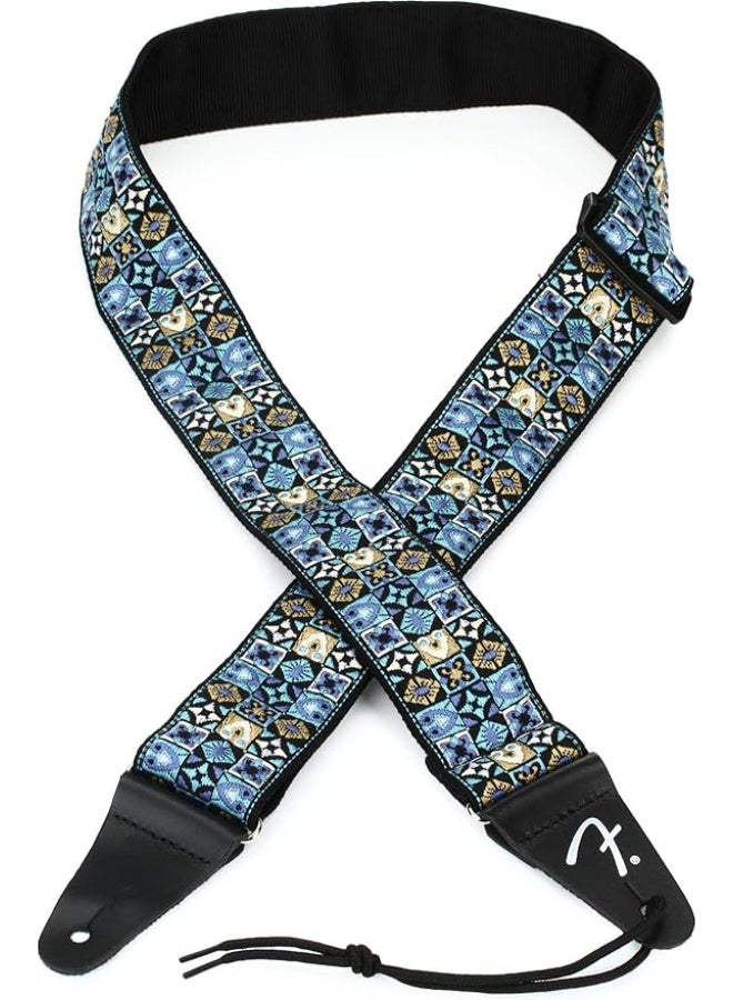 FENDER حزام جيتار فيندير فستيفال، 2 بوصة، أزرق