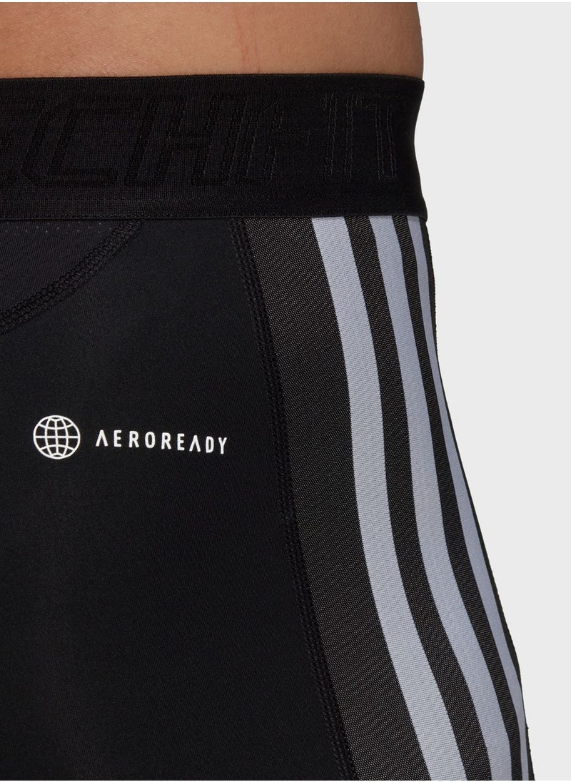Adidas - 3 Stripes Techfit Tights - Image 1