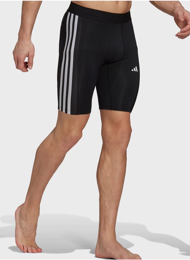 Adidas - 3 Stripes Techfit Tights - Image 1