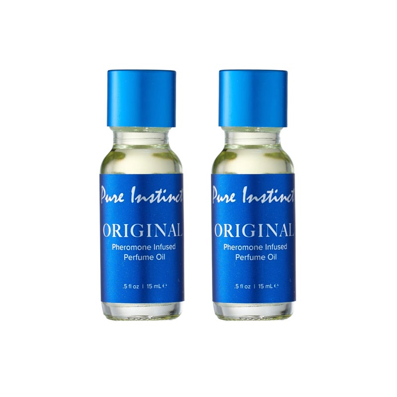 Pure Instinct (2-Pack - The Original Pheromone Infused Essential Oil Perfume Cologne - Unisex For Men and Women - TSA Ready - Image 1
