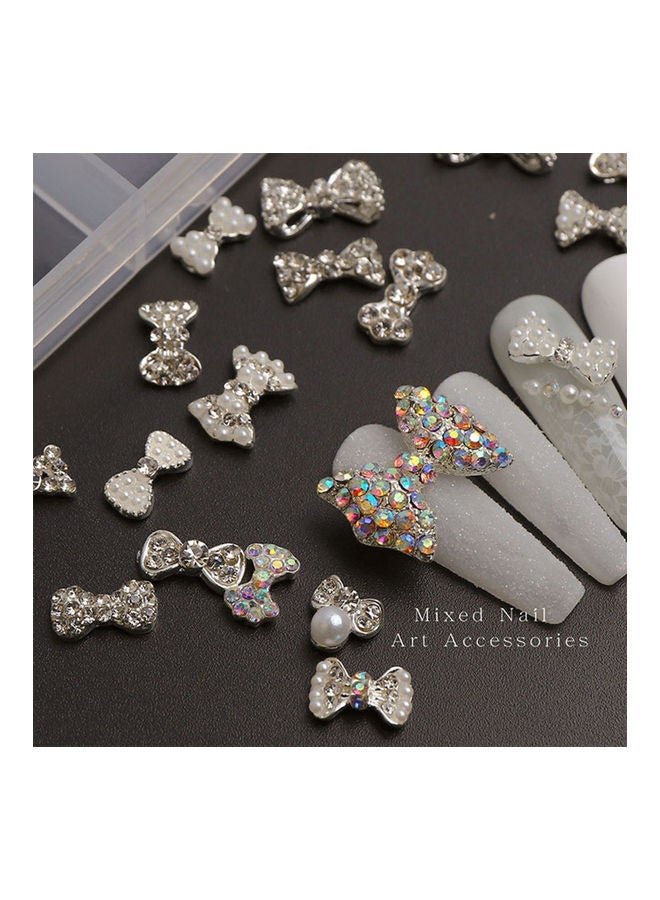 NIBEMINENT 24 Block Nail Art Beauty Decoration Set Multicolour - Image 2