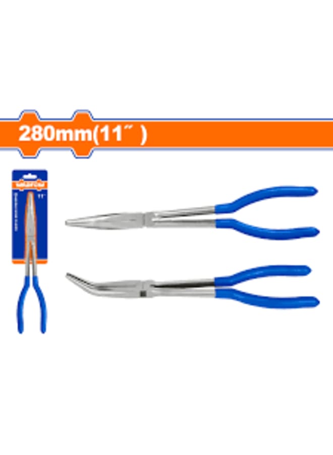 WADFOW Wadfow 11 inch 45 degree long nose pliers 