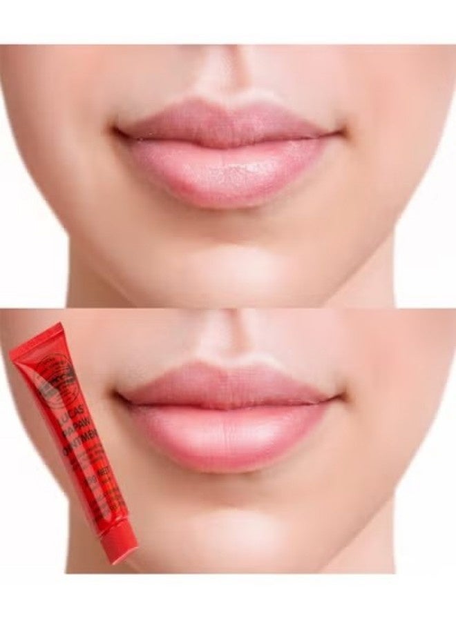 Lucas Papaw Papaw Ointment Lip Applicator 25grams, Rich in Papaw and Avocado Extracts, Improve Dry Skin, Prevent Dryness and Peeling, Multi-Purpose Balm for Hydrating Lip/Skin/Cuticles/Nails/Beauty Finishing - Image 4