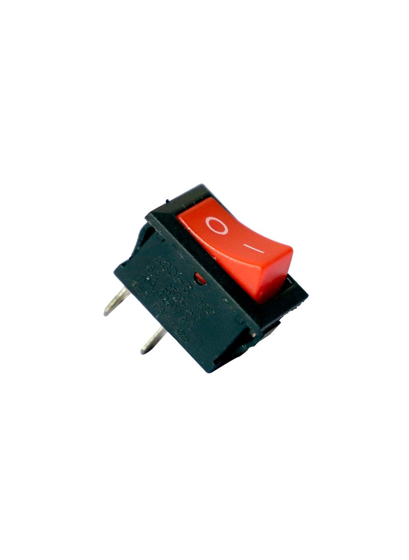 Tool Point - Tool Point 2 Pin Dpdt Black Button OnOff Rocker Switch Ac 250V15A125V20A One Way Electrical Switch 5 Peace - Image 1