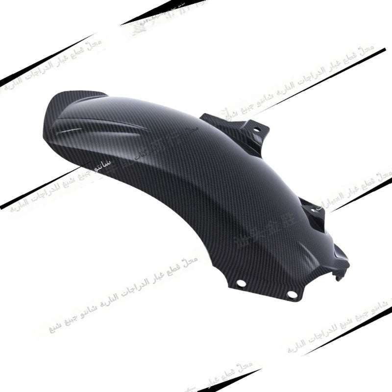 لمجموعة تعديل ملحقات الدراجات النارية Honda PCX160: غطاء واقٍ من ألياف الكربون DIY، أسود، خفيف الوزن ومقاوم للخدش، لتخصيص ما بعد البيع والبيع بالجملة