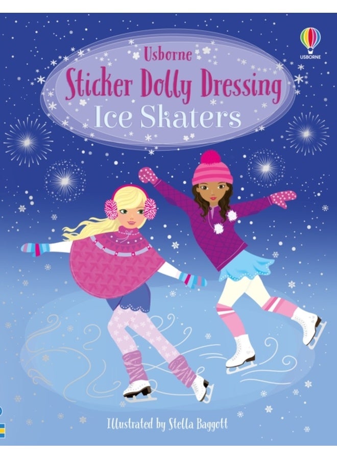 Sticker Dolly Dressing Ice Skaters 