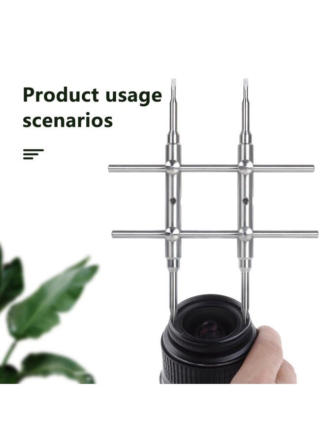 eTone Ultra Fine Photo Accessories Spanner Wrench Tool For SLR DSLR Large Format Camera Lens Repair Opening Retaining Ring Remover - Image 2