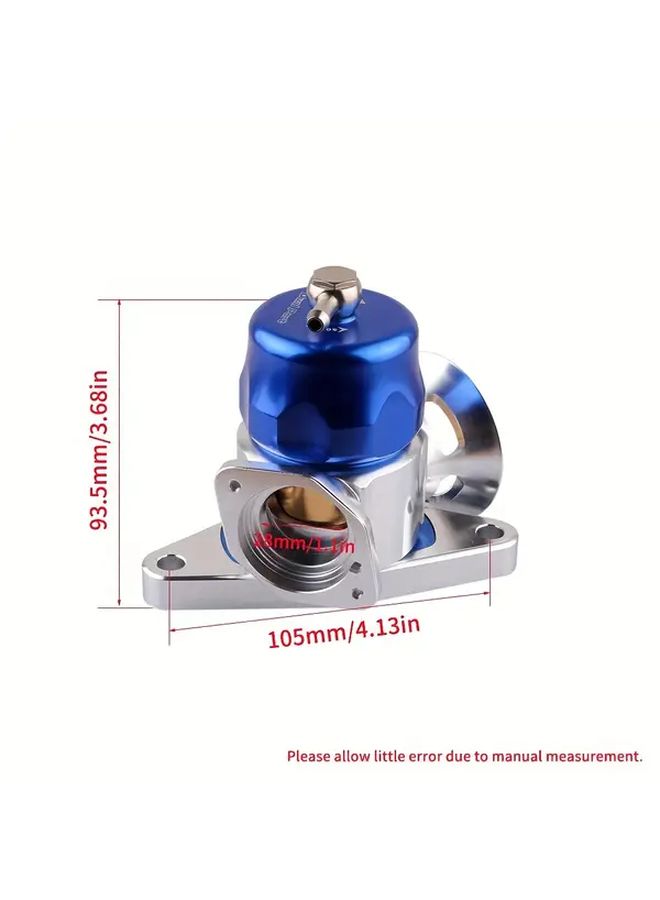 Blue Dual Port 50 50 Blow Off Valve For Subaru WRX STI Forester GT XT - Image 2