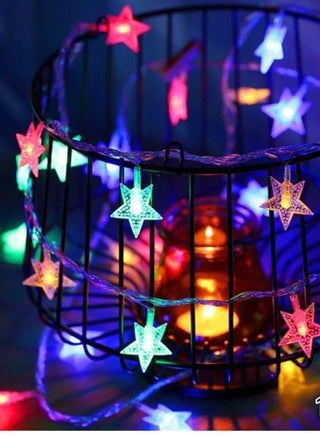 10ft 25 LEDs Multicolor Star Fairy String Lights  AA Battery Powered LED String Lights for Christmas EID Ramadan Diwali Wedding Birthday Party Home Decoration Waterproof with Steady Mode LED Strip - pzsku/ZFEC7D6DC6990873F90B8Z/45/_/1738870503/d72ec4a2-5173-453b-928f-ff9dede20d72