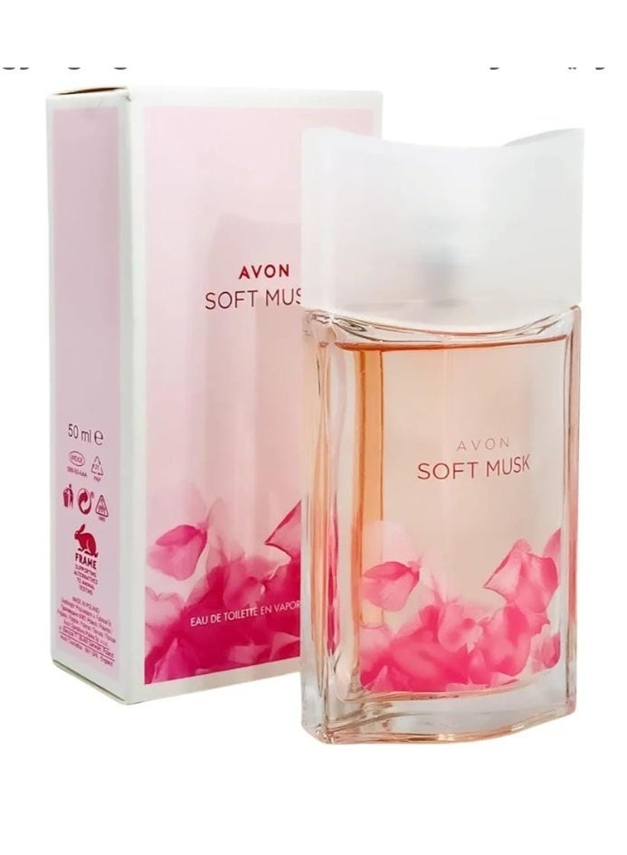 AVON Soft Musk Eau de Toilette 50ml - Image 1