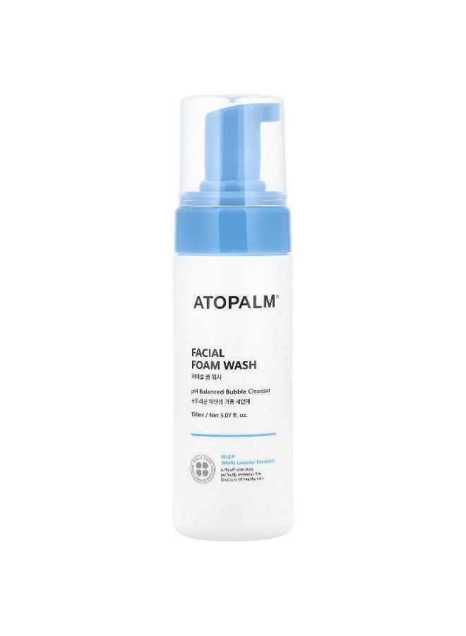Atopalm, Facial Foam Wash, 5 fl oz (150 ml) - Image 1