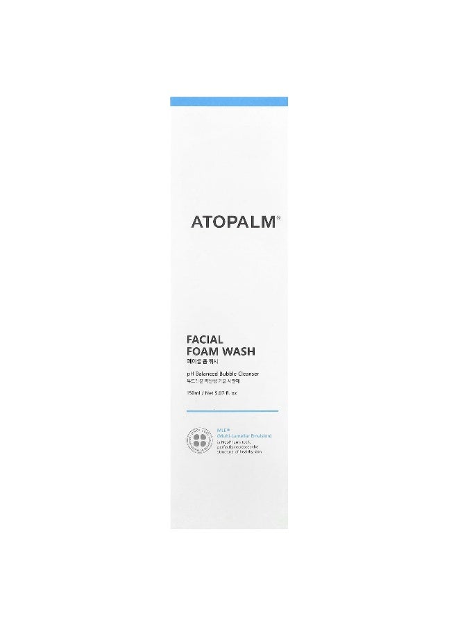 Atopalm, Facial Foam Wash, 5 fl oz (150 ml) - Image 2