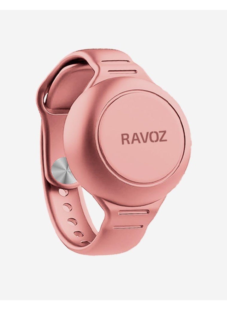 RAVOZ Made For Apple (MFI Certified) | Soft Wristband For Kids | Works with Apple Find My |  Supported | Left Behind Notification | Real Time Tracking | Geofence Alert | Slim Wallet size | IP68 Waterproof and Dust resistant. - Image 1