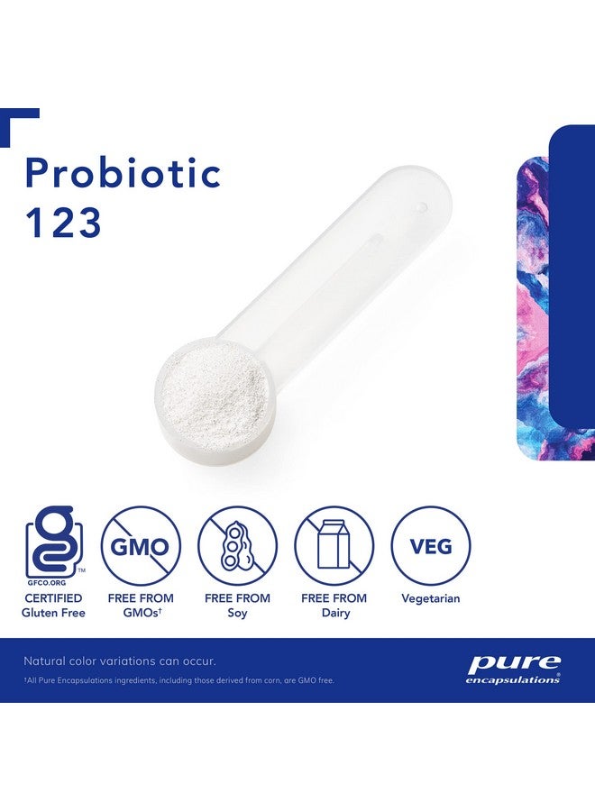 Pure Encapsulations Probiotic 123 | Children's Probiotic Support for Healthy Intestinal Microflora* | 2.1 Ounces - Image 3