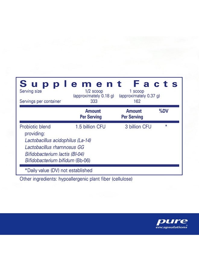 Pure Encapsulations Probiotic 123 | Children's Probiotic Support for Healthy Intestinal Microflora* | 2.1 Ounces - Image 2