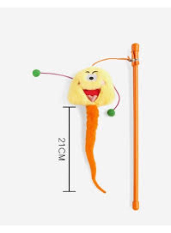 yellow cat toy