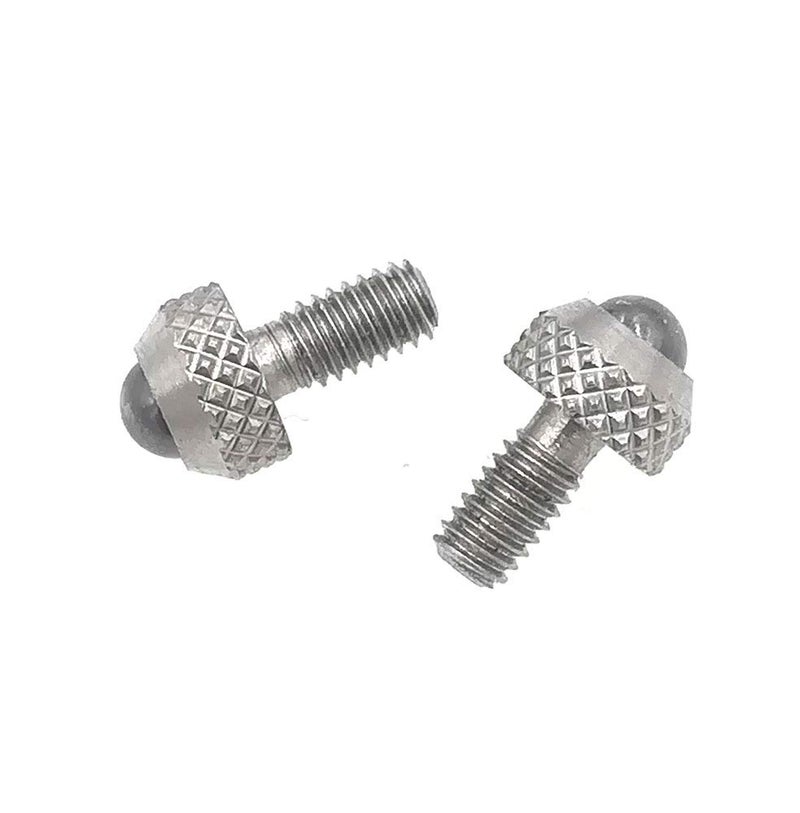 suxing Contact Points for Dial Indicators Linear Gage Indicator Tungsten Carbide Ball Tips 2 Pieces M2.5 Thread Shank 5mm Diameter 3.8mm Length (Tungsten Carbide Ball Tip) - Image 2