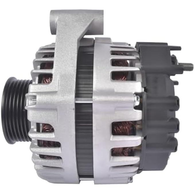 TEKKOAUTO Alternator 150A 12V Replacement for Chevy Camaro 2010-2015 V8 6.2L 6-Groove Pulley 13501721 13597233 FG15S032 11486N - Image 2