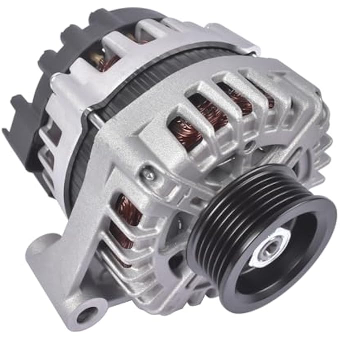 TEKKOAUTO Alternator 150A 12V Replacement for Chevy Camaro 2010-2015 V8 6.2L 6-Groove Pulley 13501721 13597233 FG15S032 11486N - Image 4