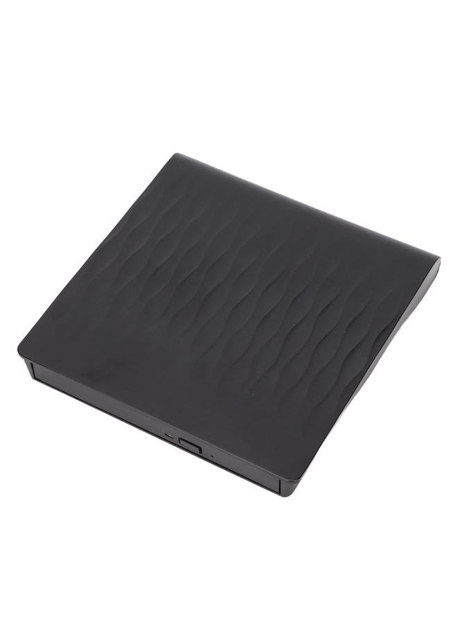Thoraya External USB 3.0 DVD RW CD Writer Slim Carbon Drive Burner Card Reader PC Laptop Optical Drive Player  - Image 3