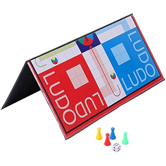 إيكتا لعبة لوحية Ludo Snakes and Ladders الجديدة متعددة الألوان - Image 2