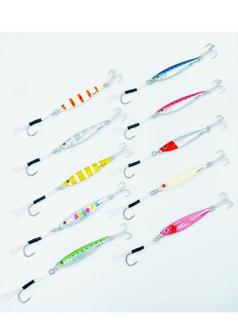 أوكورا رقصة أوكورا بينك ليدي 30 جرام، خطاف BKK حاد للغاية، 10 ألوان ساحرة - معدات خفيفة الوزن لمغامرات الصيد الملحمية - Image 4