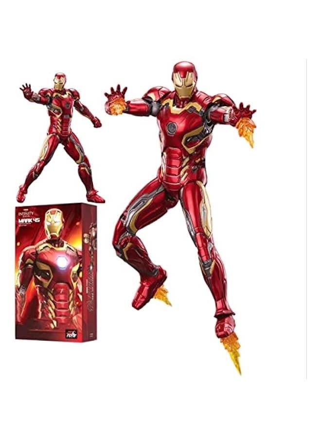 تمثال الحركة Ironman MarK45 - إصدار جديد 2023، مجموعة رسم ممتازة بطول 7 إنش، نماذج متحركة (مقياس 1/10) - Image 1