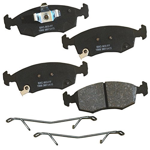 Bendix Premium SBC1568 Ceramic Front Brake Pads for Fiat 500 2017-2012, Palio 2011-2010, Palio 2020-2013 - Image 1